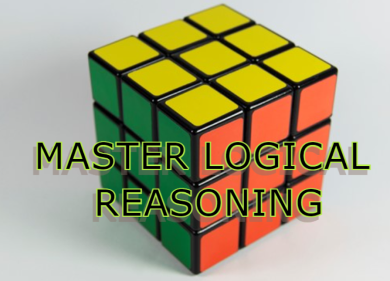 Master your Logical reasoning skills using these tips and tricks.