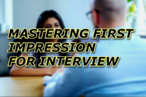 Mastering First Impressions: The Art of Introducing Yourself in a Job Interview